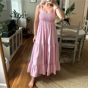 ZARA pink maxi